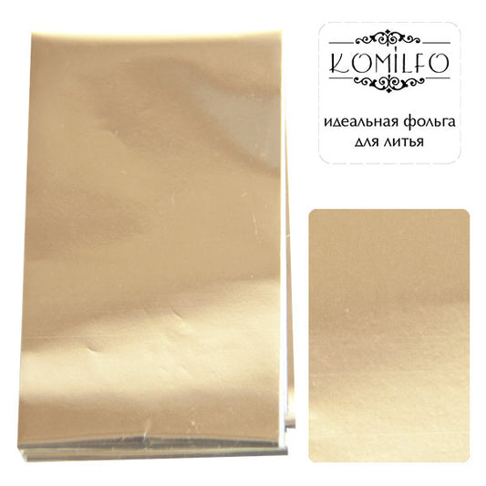 Komilfo foil for molding(white gold)