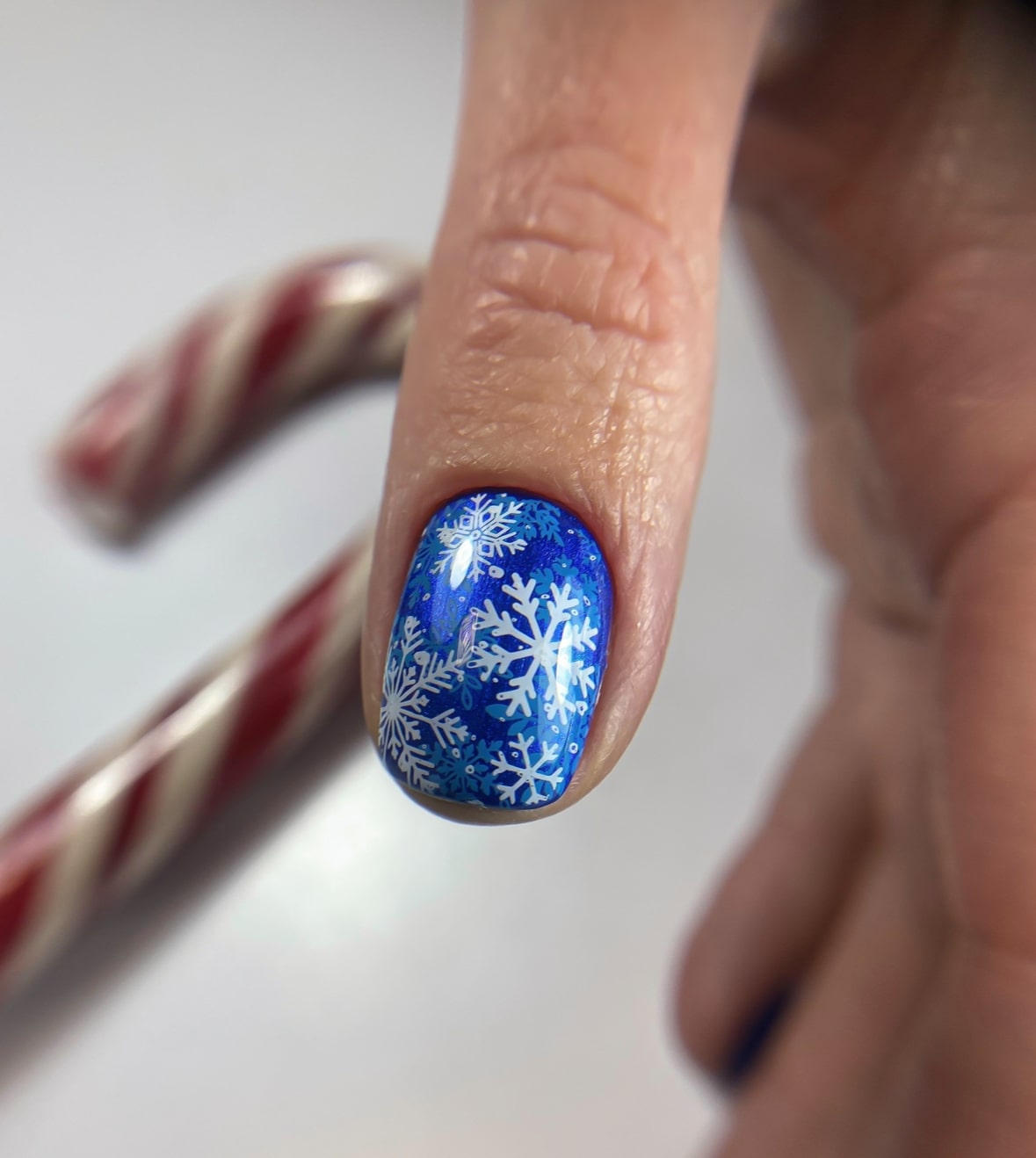 Vakula Nail Stamp Plate #Winter