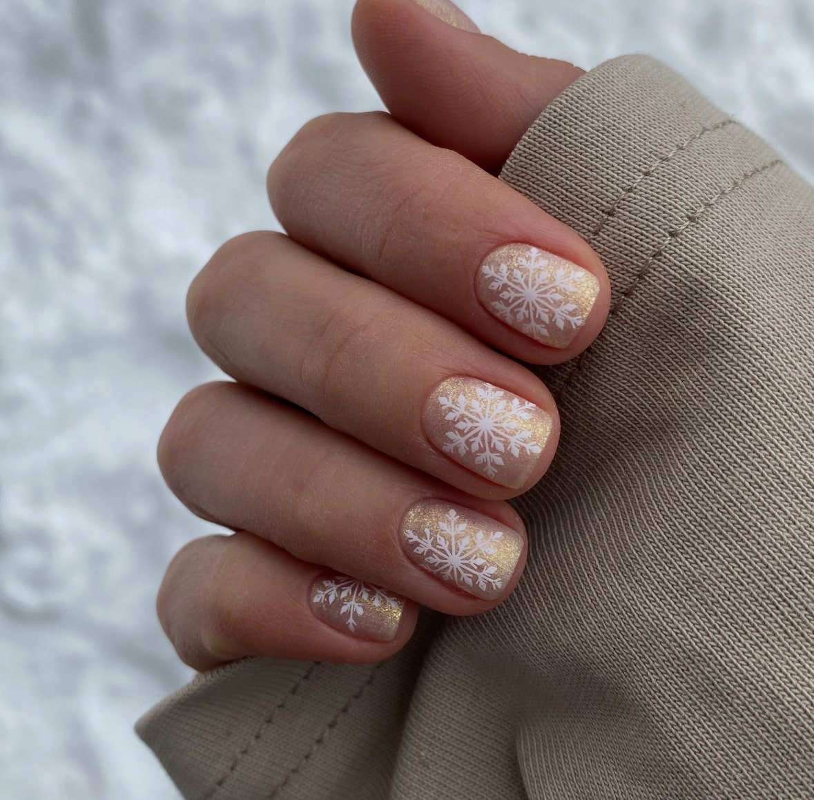 Vakula Nail Stamp Plate #Winter