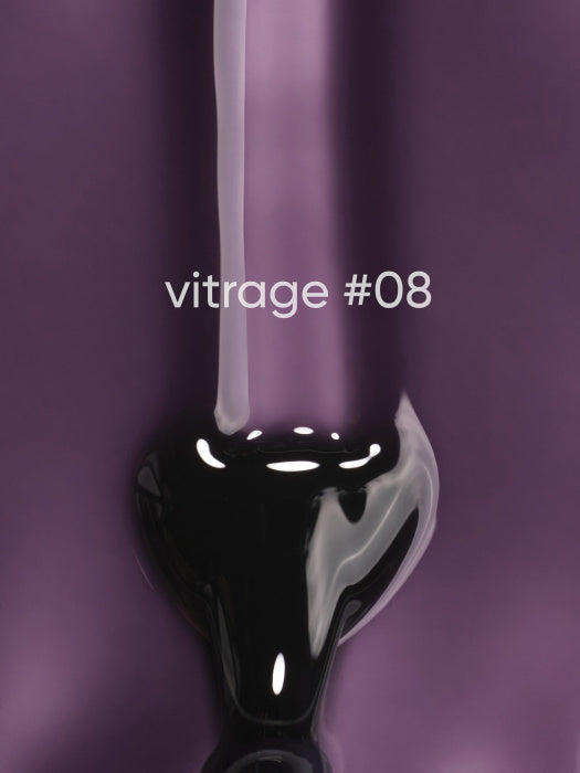 DARK Gel Polish Vitrage #08