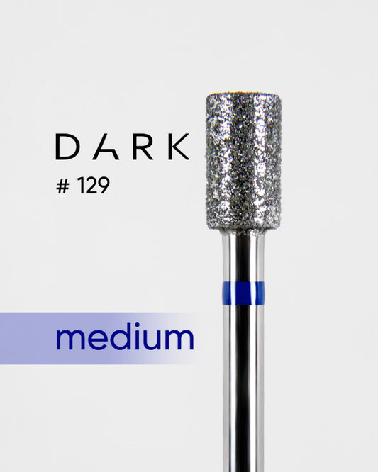 DARK Diamond Drill Bit #129 Blue Cylinder 043