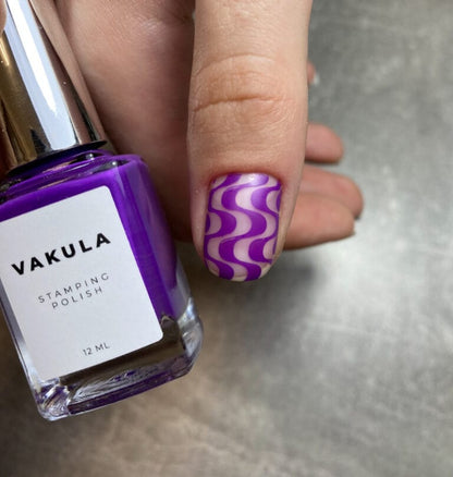 Vakula Stamping Polish #26-Purple