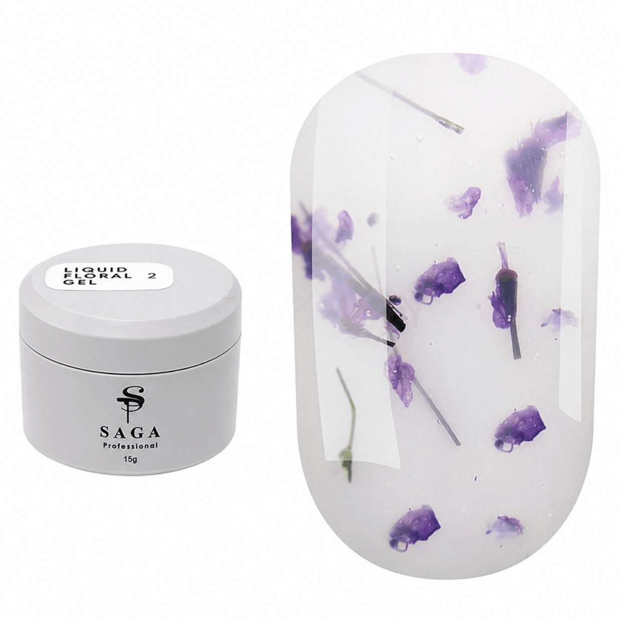 Saga Liquid Floral Gel - 02