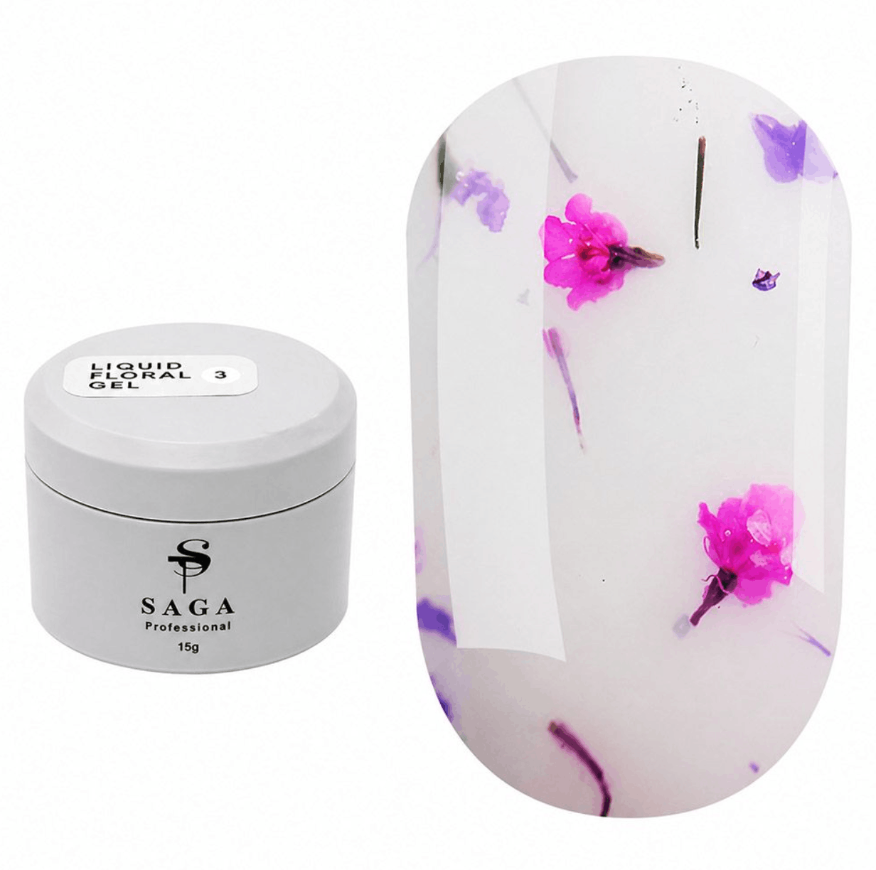 Saga Liquid Floral Gel - 03