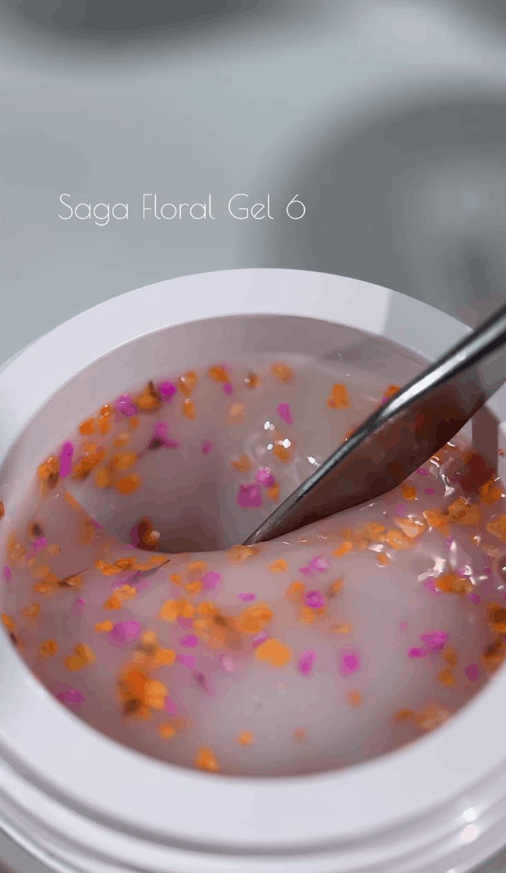 Saga Liquid Floral Gel - 06