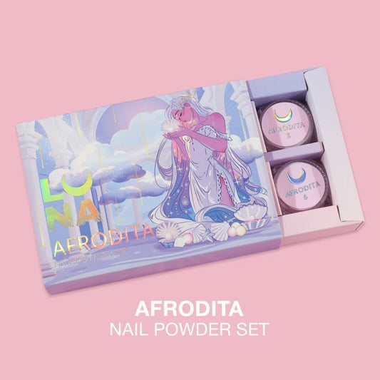 LUNA Nail Powder Set #Afrodita