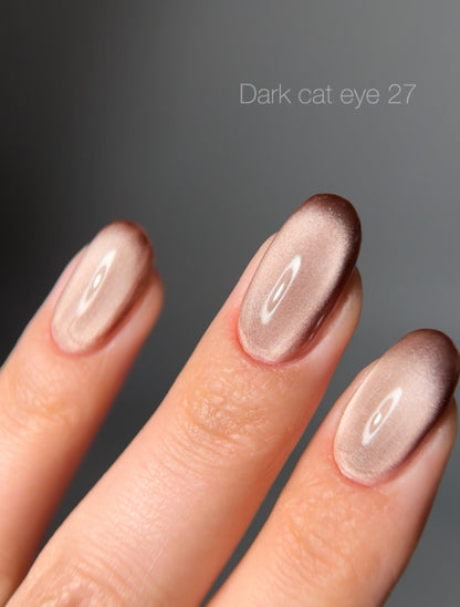 DARK Gel Polish Cat Eye #27