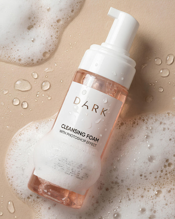 DARK Cleansing Foam – Photoshop Effect