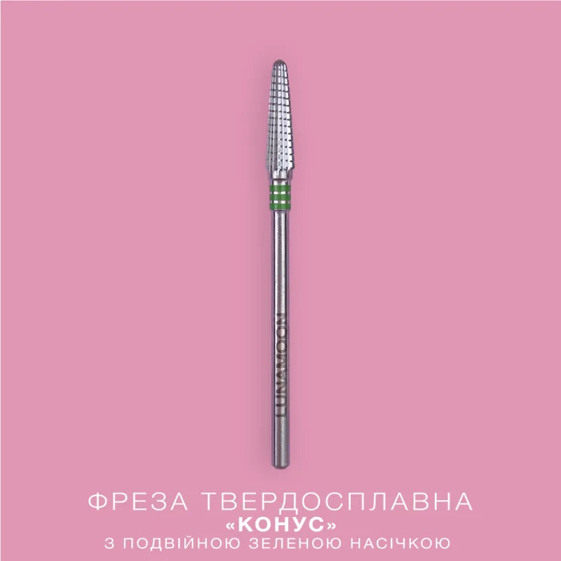 LUNA Carbide Bit – Cone 3.2 mm, Green