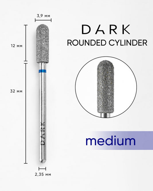 DARK Diamond Bit #Cylinder Blue 3.9/12mm