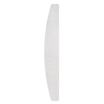 STALEKS EXPERT 40 Disposable White Crescent Nail File Refills – Soft Foam, 30 pcs