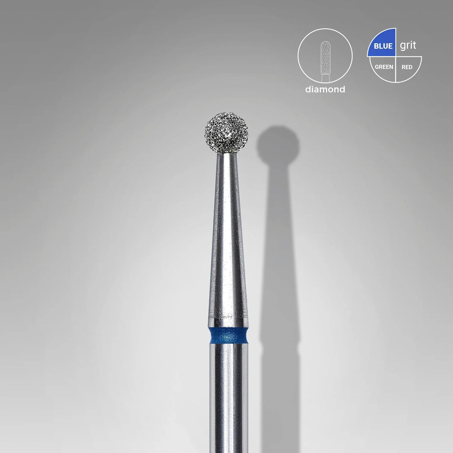 Staleks Diamond Bit #Ball Blue 2,5 mm