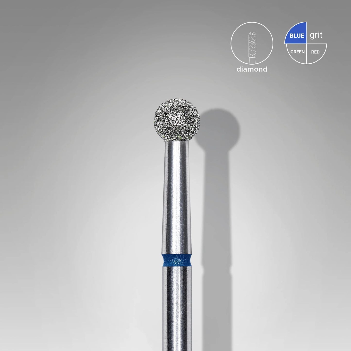 Staleks Diamond Bit #Ball Blue 3.5mm