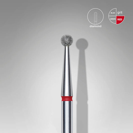 Staleks Diamond Bit #Ball Red 2,5 mm