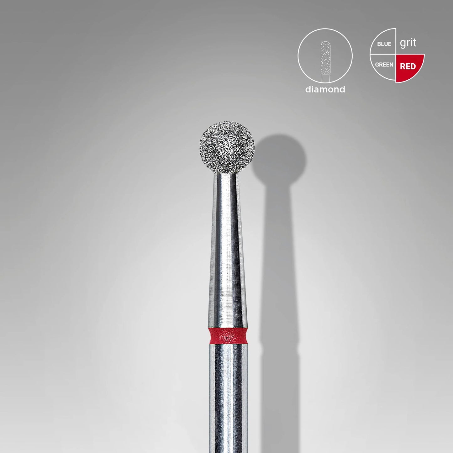 Staleks Diamond Bit #Ball Red 3.5mm
