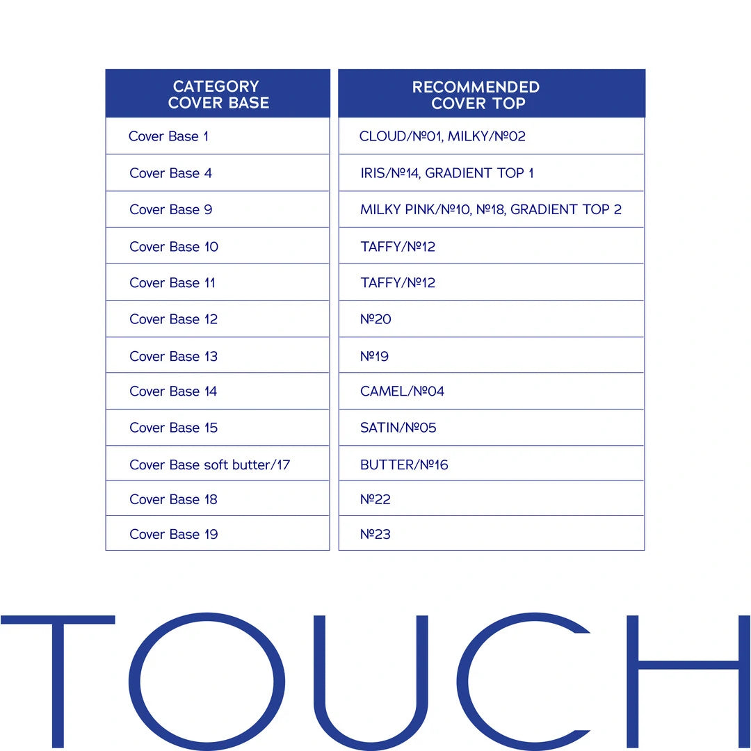 Touch Cover Base - 19