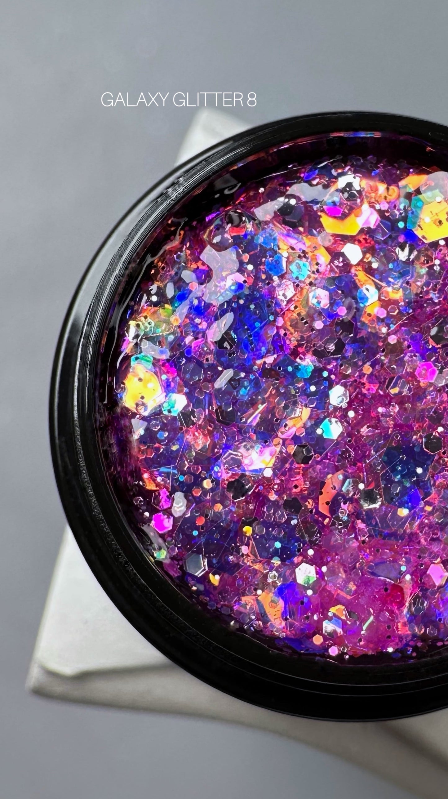 Saga Galaxy Glitter Gel #08