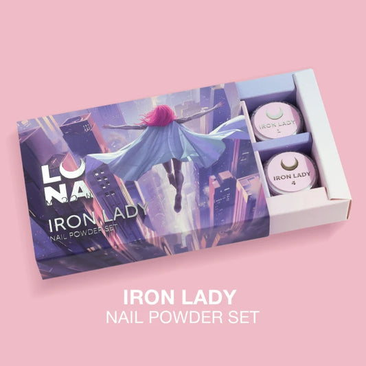 LUNA Nail Powder Set #Iron Lady