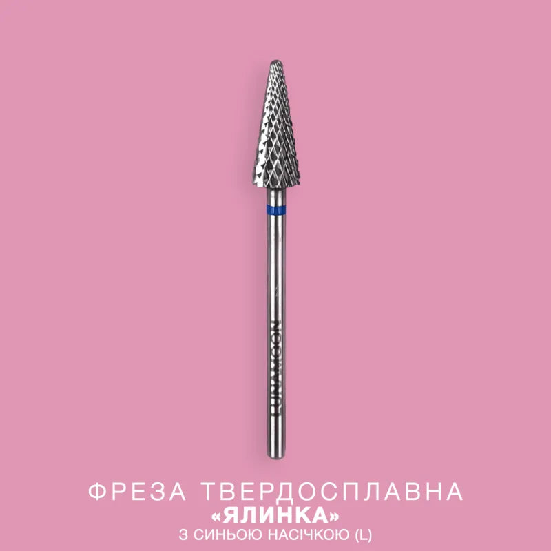 LUNA Carbide Bit – Tapered Cone 4.1 mm, Blue
