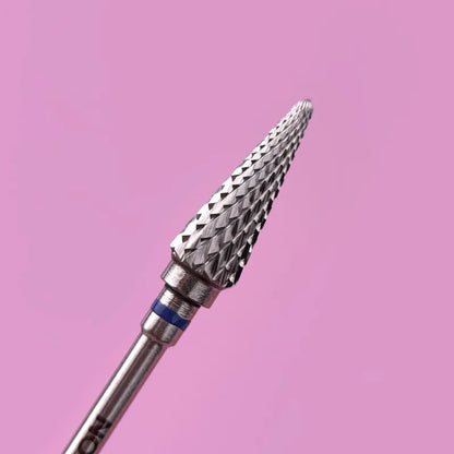 LUNA Carbide Bit – Tapered Cone 4.2 mm, Blue, Deep Cut