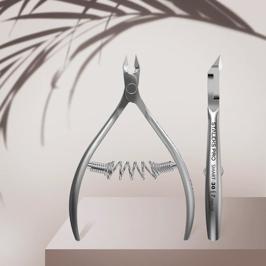 STALEKS Pro Smart 30, 7mm Professional Cuticle Nippers NS-30-7