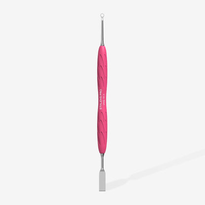 STALEKS Pro Uniq 11 Type 1 Manicure Pusher Whith Silicone Handle PQ-11/1