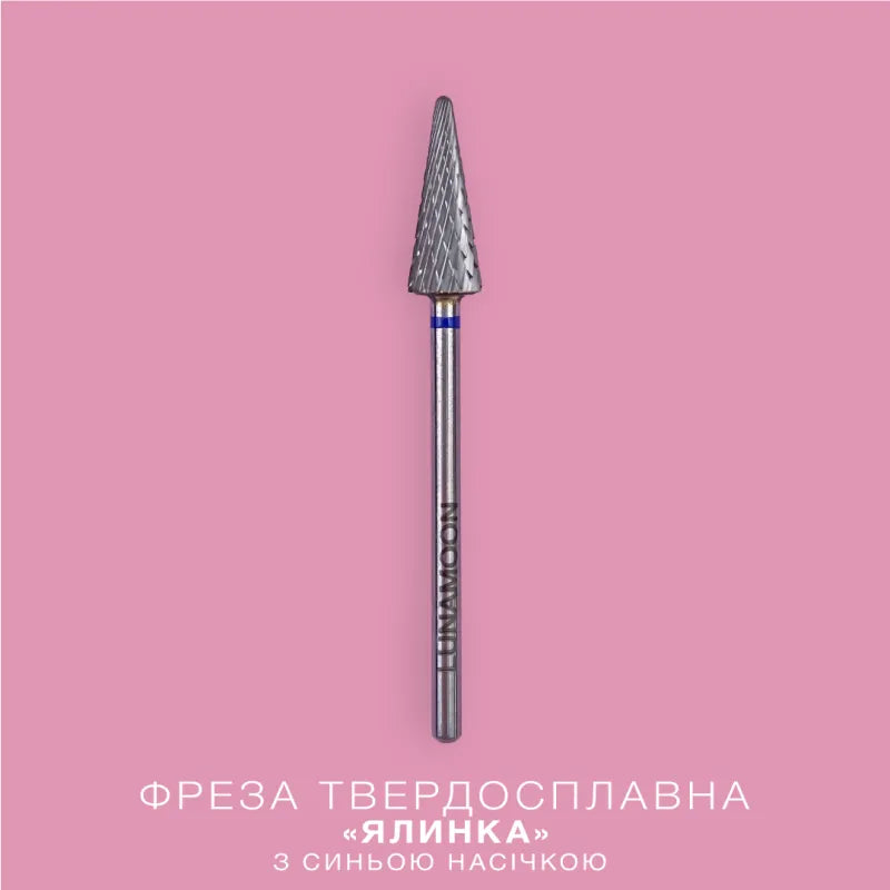 LUNA Carbide Bit – Tapered Cone 4.1 mm, Blue