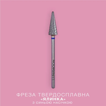 LUNA Carbide Bit – Tapered Cone 4.1 mm, Blue