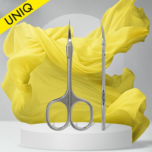 Staleks Pro "Ballerina" UNIQ Professional cuticle scissors SQ 10/4