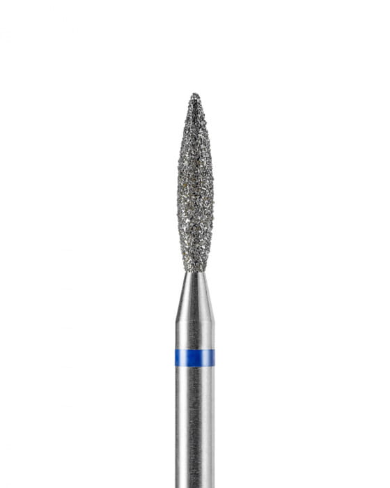DARK Diamond Bit – Sharp Flame 2.1 × 10 mm, Blue