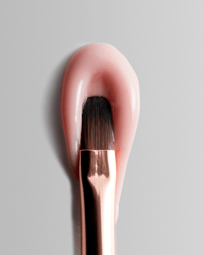 DARK Double-Ended Gel Brush – Spatula & Oval Brush 9 mm