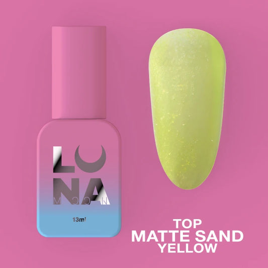 LUNA Top Matte Sand Yellow