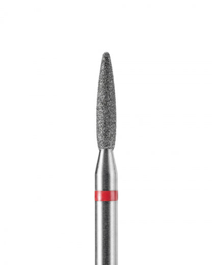 DARK Diamond Blunt-End Flame Bit – 2.1 × 10 mm, Red