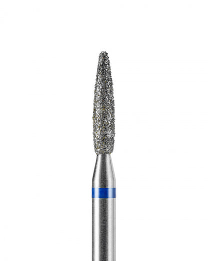 DARK Diamond Blunt-End Flame Bit – 2.1 × 10 mm, Blue