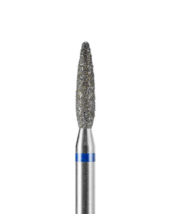 DARK Diamond Blunt-End Flame Bit – 2.3 × 10 mm, Blue