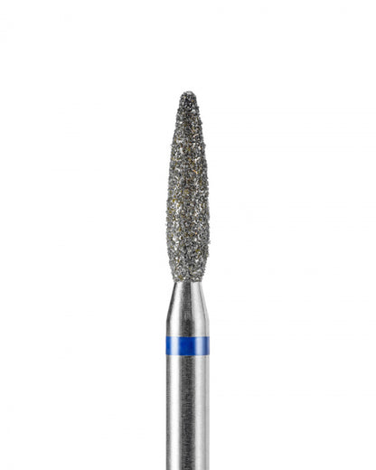 DARK Diamond Blunt-End Flame Bit – 2.3 × 10 mm, Blue