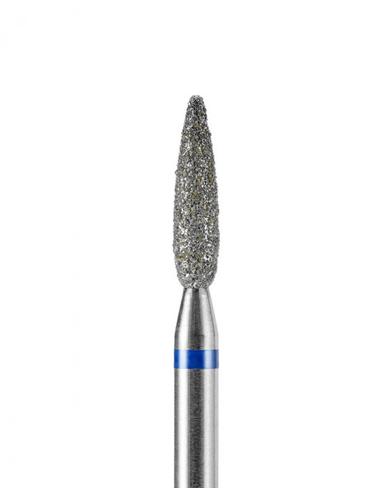 DARK Diamond Blunt-End Flame Bit – 2.4 × 10 mm, Blue