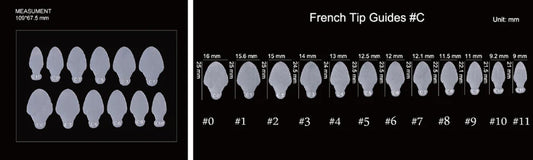 French Tip Mold #Long Stiletto