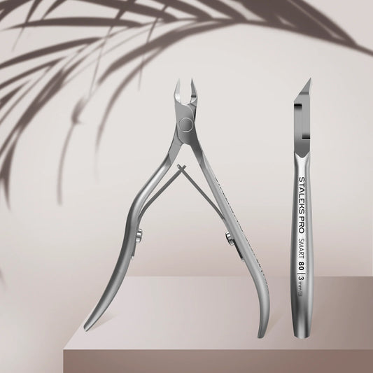 STALEKS Pro Smart 80, 3mm Professional Cuticle Nippers NS-80-3