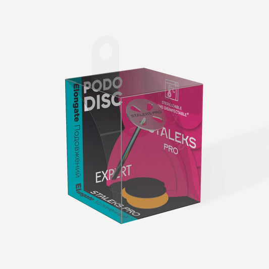 Staleks Pro-XS, Pododisc with removable file 180 grit 5 pc (10 mm)PDLset-10