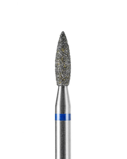 DARK Diamond Bit – Sharp Flame 2.3 × 8 mm, Blue