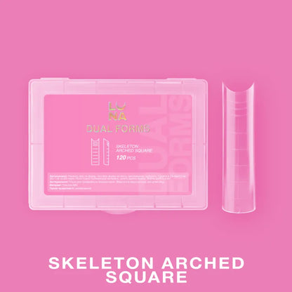 LUNA Upper Forms #Skeleton Arched Square