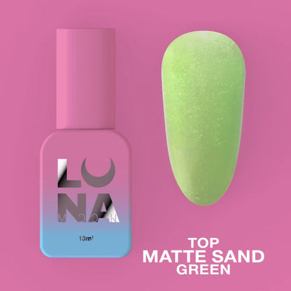 LUNA Top Matte Sand Green