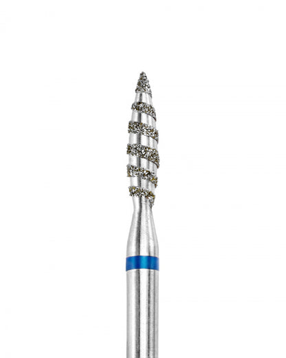 DARK Diamond Tornado Bit – 2.3 × 10 mm, Blue