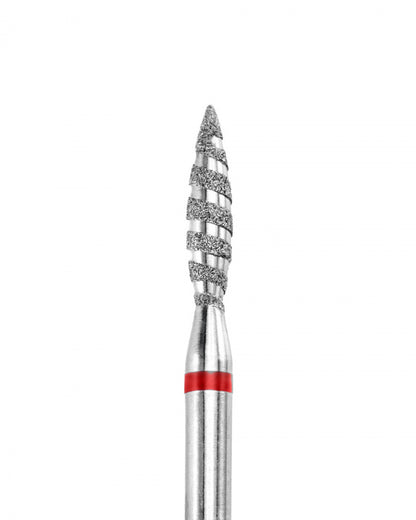 DARK Diamond Tornado Bit – 2.3 × 10 mm, Red